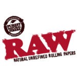 RAW - Natural Unrefined Rolling papers Logo | HighGradeAid Canada