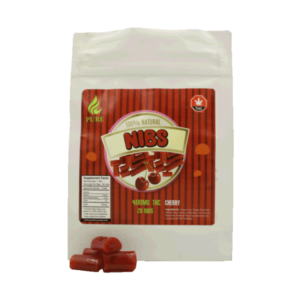 Nibs – THC Infused Licorice – 400mg | HighGradeAid Canada