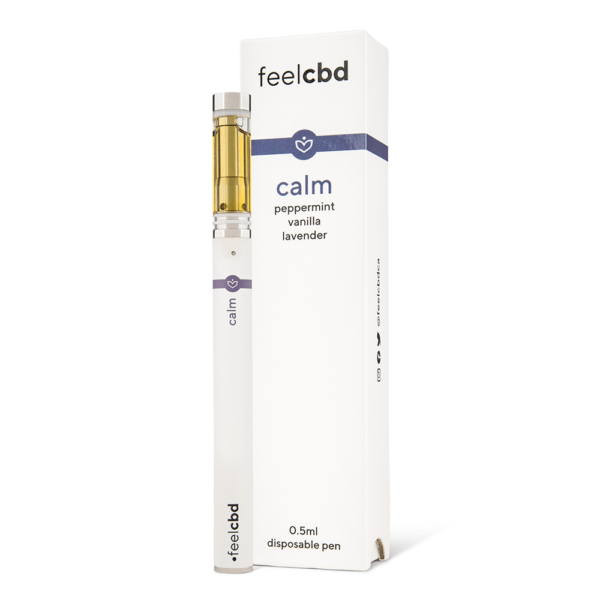 FeelCBD – Calm – Disposable CBD Vape Pen 0.5ml | HighGradeAid Canada