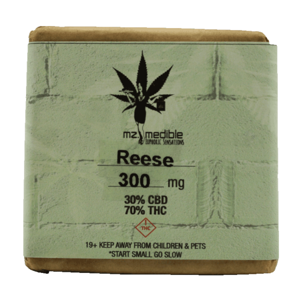 Mz Medibles – Reese Bar – 300mg | HighGradeAid Canada