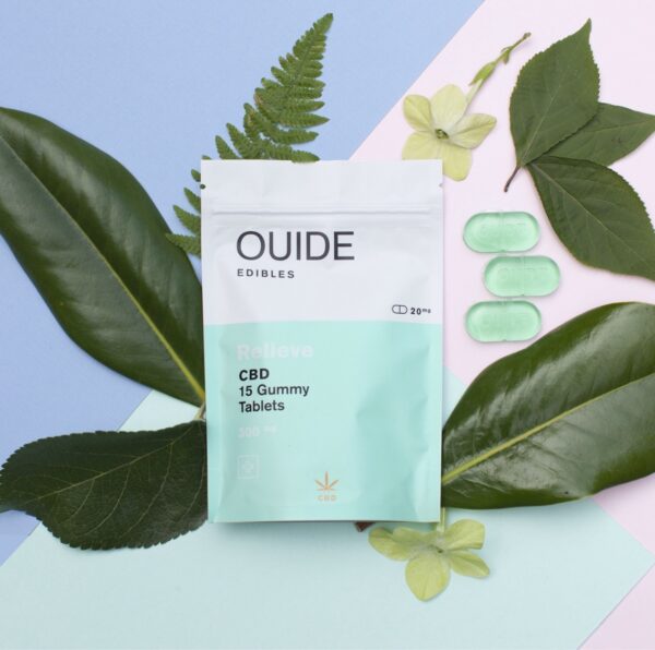 Ouide Edibles – Relieve – CBD gummies 300mg | HighGradeAid Canada