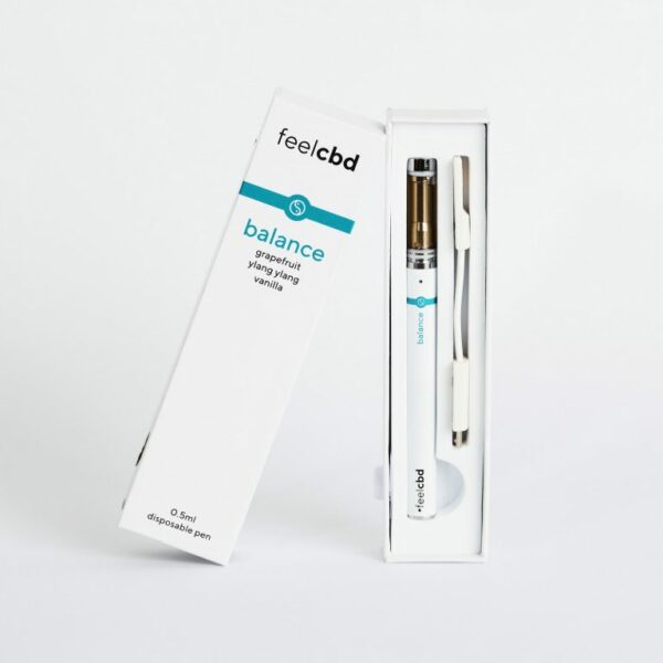 FeelCBD – Balance – Dispsable CBD Vape Pen 0.5ml | HighGradeAid Canada