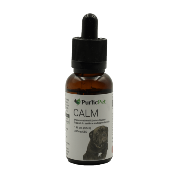 Purlic Pet – CBD Tincture – Calm For Dogs – 300mg CBD | HighGradeAid Canada
