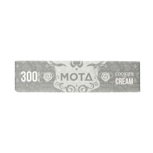 MOTA Edibles – Cookies and Cream Bar – 300mg | HighGradeAid Canada