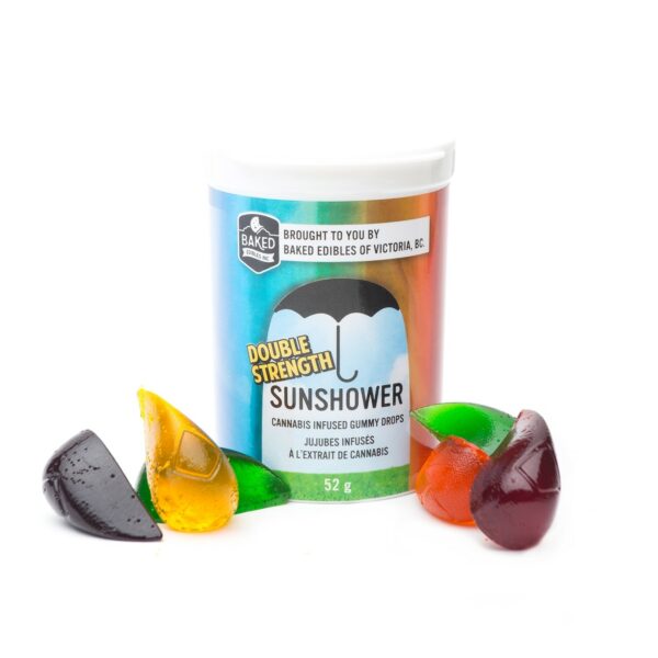 Baked Edibles – Sunshower Gummies | HighGradeAid Canada