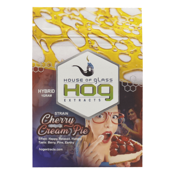 House Of Glass – Shatter – Cherry Cream Pie 1g | HighGradeAid Canada