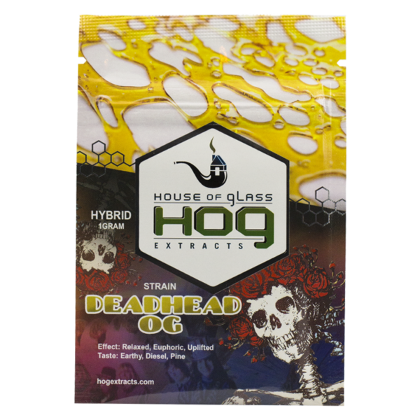 House Of Glass – Shatter – Deadhead OG 1g | HighGradeAid Canada