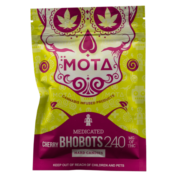 MOTA Edibles – BHO Bots – Cherry – 240mg THC | HighGradeAid Canada
