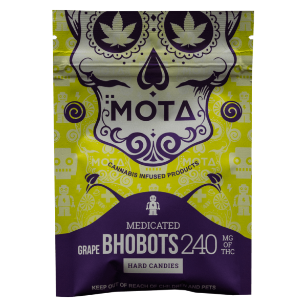 MOTA Edibles – BHO Bots – Grape – 240mg THC | HighGradeAid Canada