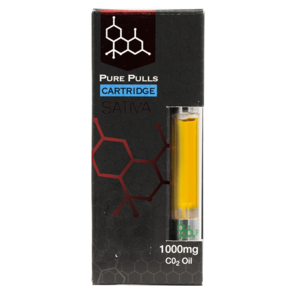 Pure Pulls – CO2 Oil Refill Cart – Sativa 1ml | HighGradeAid Canada