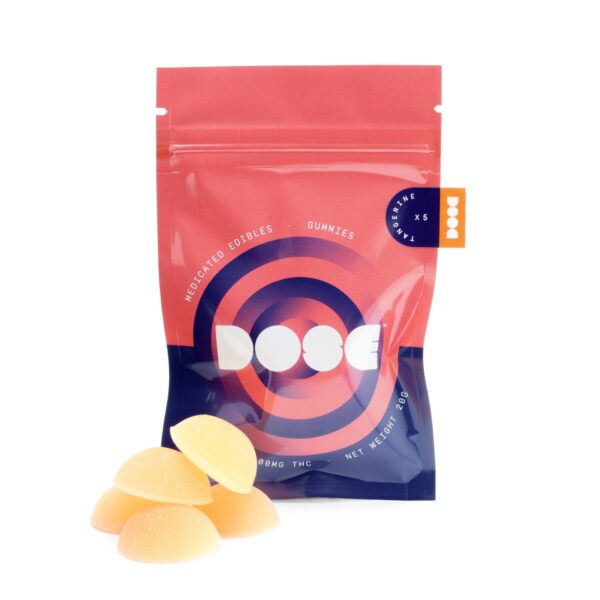 Dose Edibles Gummies – Tangerine | HighGradeAid Canada