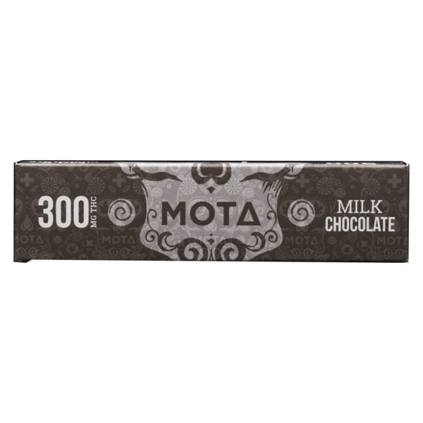 MOTA Edibles – Milk Chocolate Bar – 300mg THC | HighGradeAid Canada