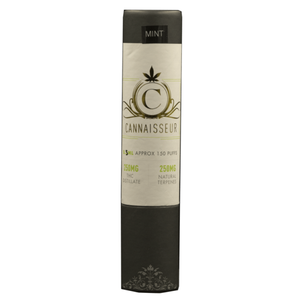Cannaisseur – Disposable THC Distillate Pen – Mint 0.3ml | HighGradeAid Canada