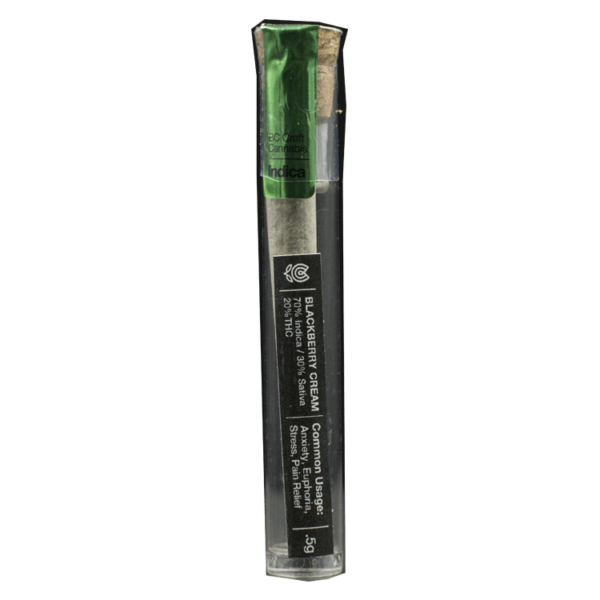 Flowerpwr – Pre-Roll – Blackberry Cream – 1g | HighGradeAid Canada
