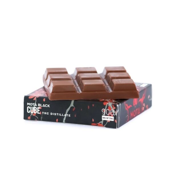 MOTA Edibles – Black Chocolate Cherry Cube – 900mg THC | HighGradeAid Canada