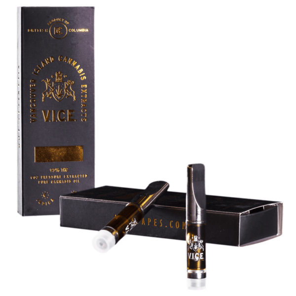 Vice – CO2 Oil Refill Cartridges – BC Kush 0.3ml | HighGradeAid Canada