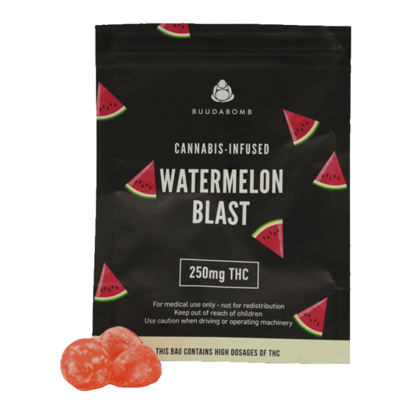 Buudabomb – Watermelon Blast – 250mg | HighGradeAid Canada