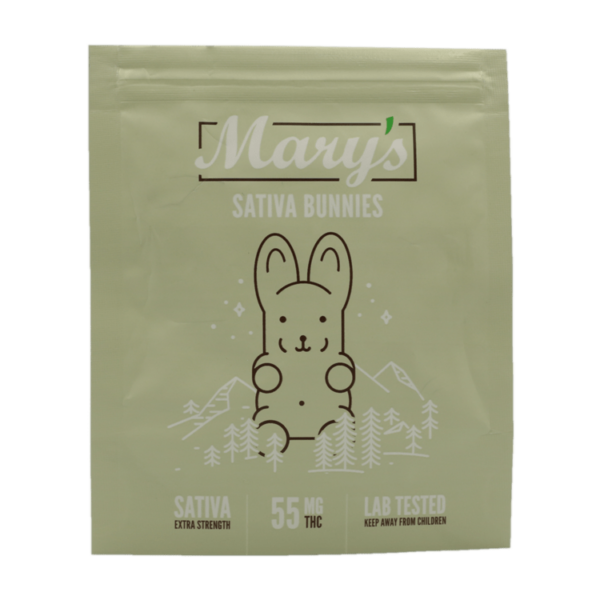 Mary’s Medibles – Sativa Bunnies – Extra Strength – 55mg | HighGradeAid Canada