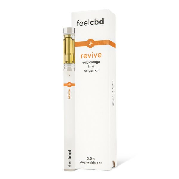 FeelCBD – Revive – Dispsable CBD Vape Pen 0.5ml | HighGradeAid Canada