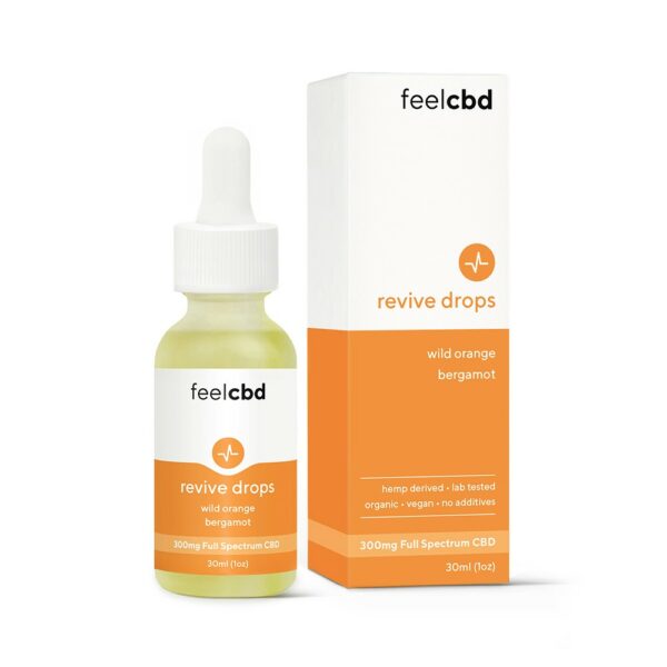 FeelCBD – Revive Drops – CBD Tincture 300mg | HighGradeAid Canada