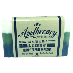 Apothecary Naturals – Body Soap – Peppermint Rise 100g | HighGradeAid Canada