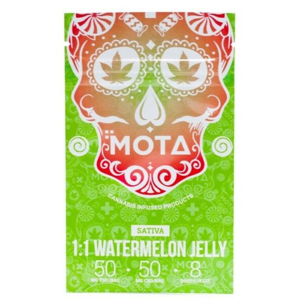 Mota – White Cube CBD – Strawberries & Cream – 180mg CBD | HighGradeAid Canada