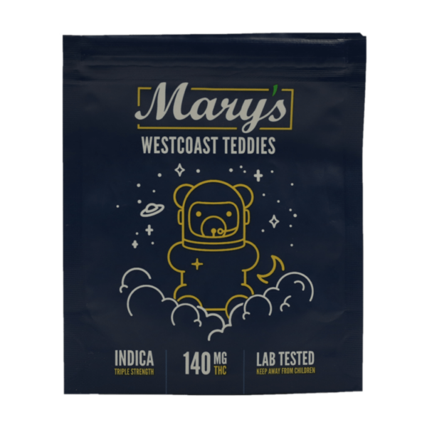 Mary’s Medibles – Westcoast Teddies – Triple Strength – 140mg | HighGradeAid Canada