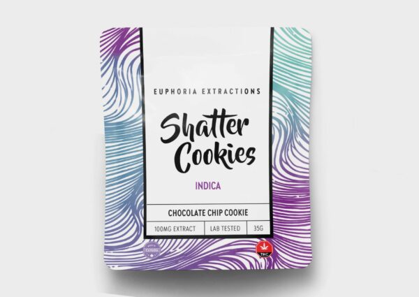 Euphoria Extractions – Chocolate Chip Cookie – Sativa – 100mg THC | HighGradeAid Canada