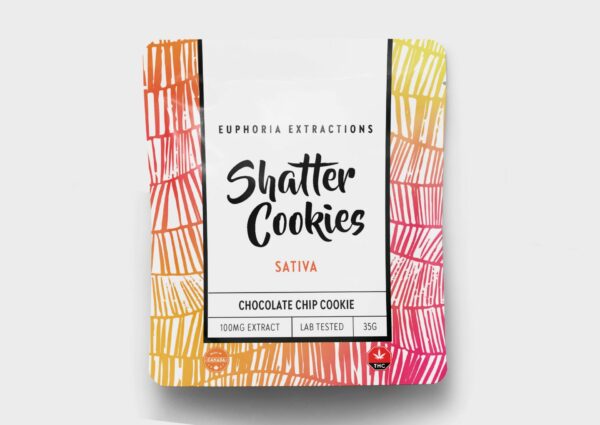 Euphoria Extractions – Chocolate Chip Cookie – Sativa – 100mg THC | HighGradeAid Canada
