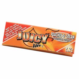 Juicy Jay’s – Hemp Papers (1.25″) – Peaches & Cream | HighGradeAid Canada