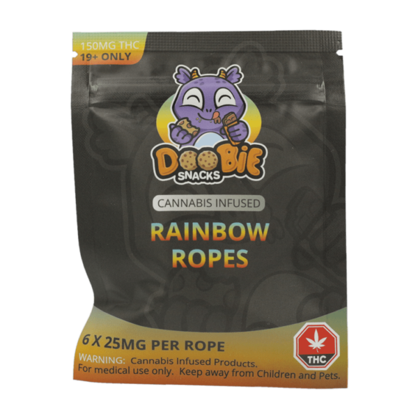 Doobie Snacks – Blue Raspberry – 200mg THC | HighGradeAid Canada