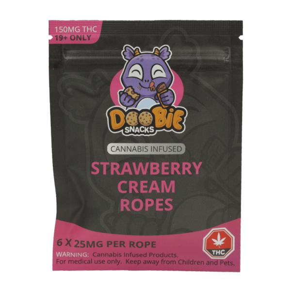 Doobie Snacks – Blue Raspberry – 200mg THC | HighGradeAid Canada