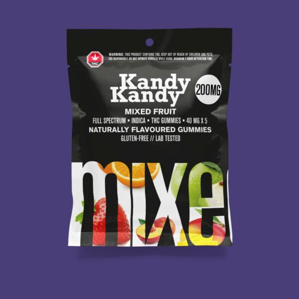 Kandy Kandy – Mixed Fruit Gummies | HighGradeAid Canada