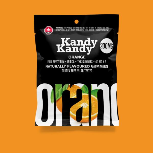 Kandy Kandy – Orange Gummies | HighGradeAid Canada