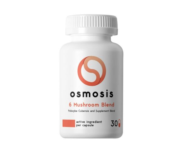 Osmosis 6 Mushroom Blend (30 Capsules) | HighGradeAid Canada