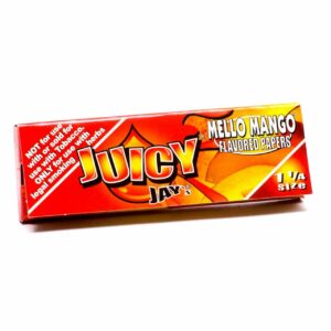 Juicy Jay’s – Hemp Papers (1.25 Inch) – Mello Mango | HighGradeAid Canada