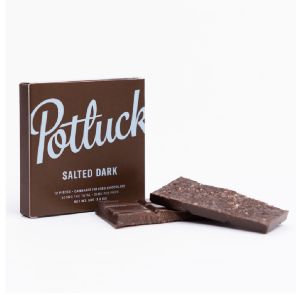 Potluck – Infused Chocolate – Maple Bacon – 300mg THC | HighGradeAid Canada