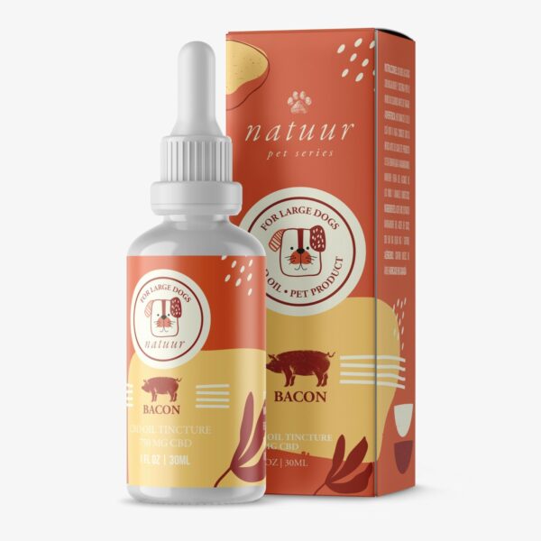 Natuur – Pet Series – CBD Oil For Small Dogs – Bacon Flavour – 125mg | HighGradeAid Canada