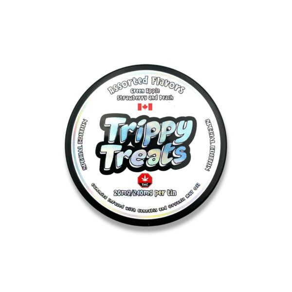 Trippy Treats – Assorted Flavour Gummies – 400mg THC | HighGradeAid Canada