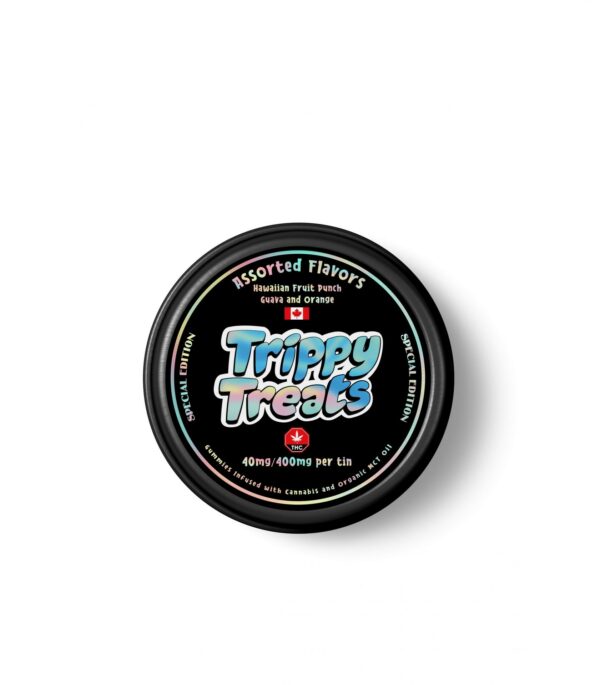 Trippy Treats – Assorted Flavour Gummies – 400mg THC | HighGradeAid Canada