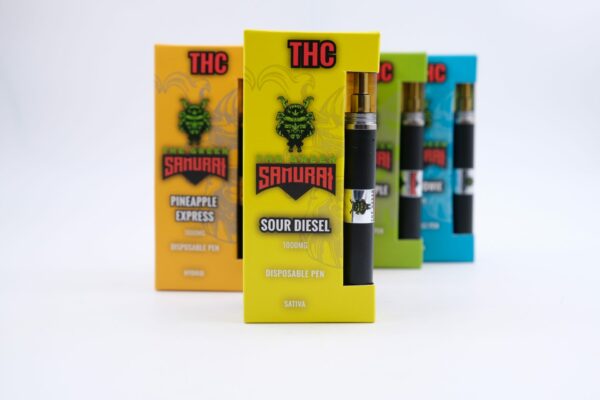 Green Samurai – Disposable Vapes – Sativa – 1ml | HighGradeAid Canada