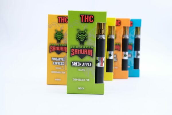 Green Samurai – Disposable Vapes – Sativa – 1ml | HighGradeAid Canada