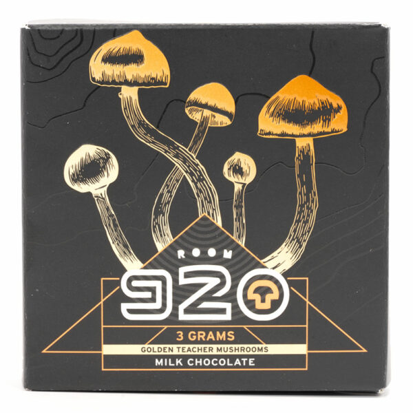 Room 920 – Mushroom Chocolate Bar – Milk Chocolate – 3 Grams | HighGradeAid Canada