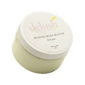 Delush Bath and Body – Whipped Body Butter – Vain Jane 300mg CBD | HighGradeAid Canada