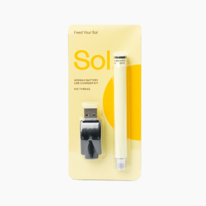 Sol – 400 mAh Vape Battery (510 thread) | HighGradeAid Canada