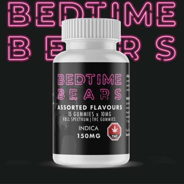 Bedtime Bears – Indica (150mg) | HighGradeAid Canada