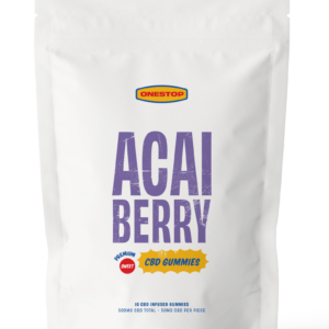 OneStop – Açai Berry CBD Gummies 500mg | HighGradeAid Canada