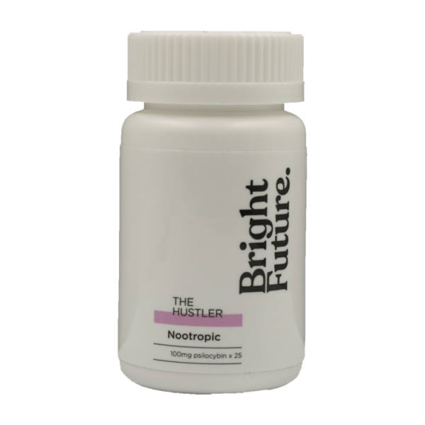 Bright Future – Microdose Capsules – The Hustler – (100mg x 25 Capsules) | HighGradeAid Canada