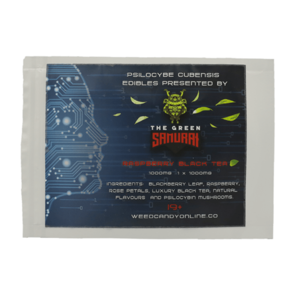 The Green Samurai – Raspberry Black Tea – 1000mg | HighGradeAid Canada