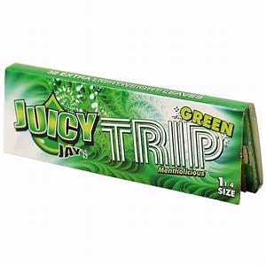 Juicy Jay’s – Hemp Papers (1.25 inch) – Green Trip | HighGradeAid Canada